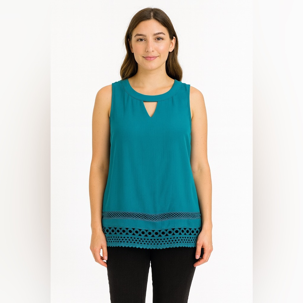 AB Studio NWT Layered Sleeveless Tank Top size XL